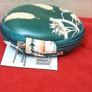 Brand New Green Feather Print Women's Bag